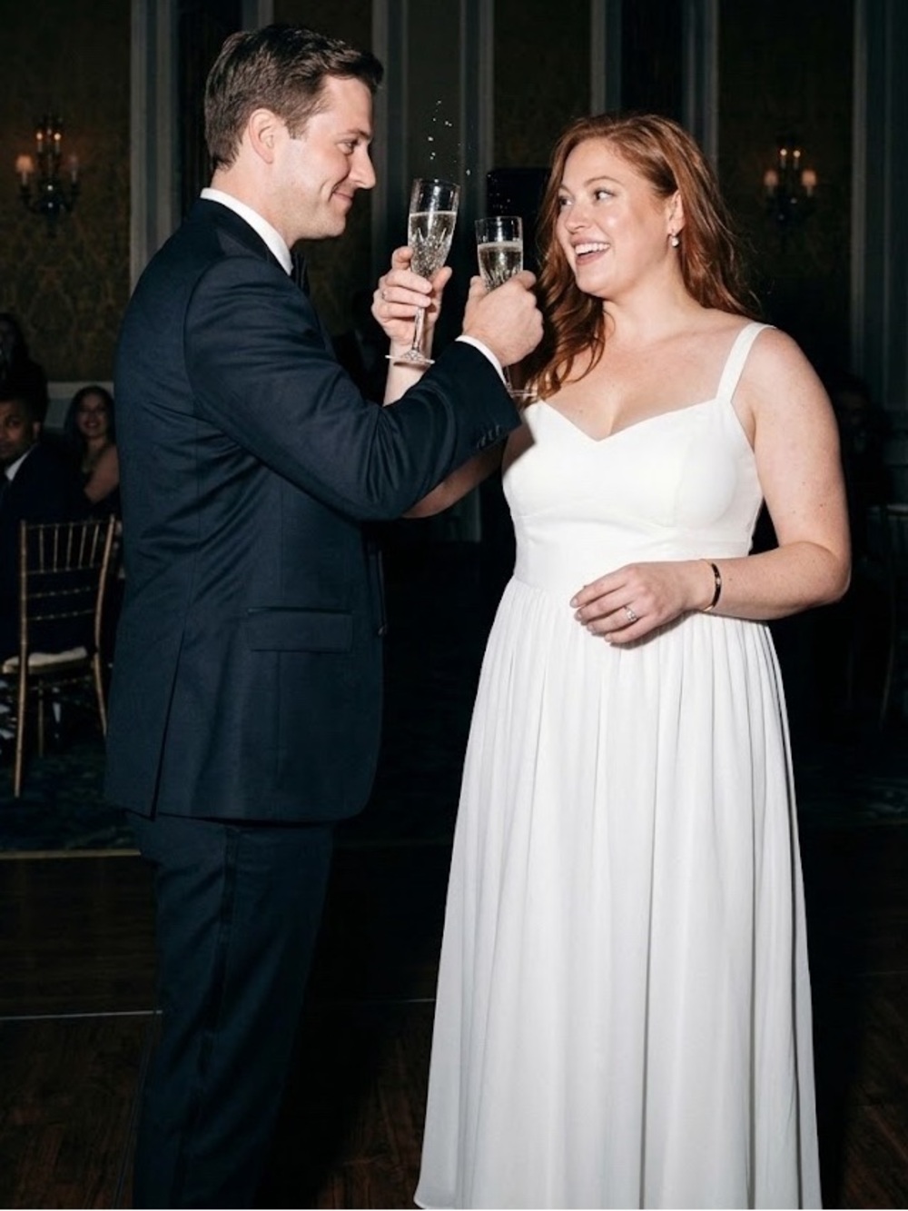 Reformation Hollyhock Dress in Ivory